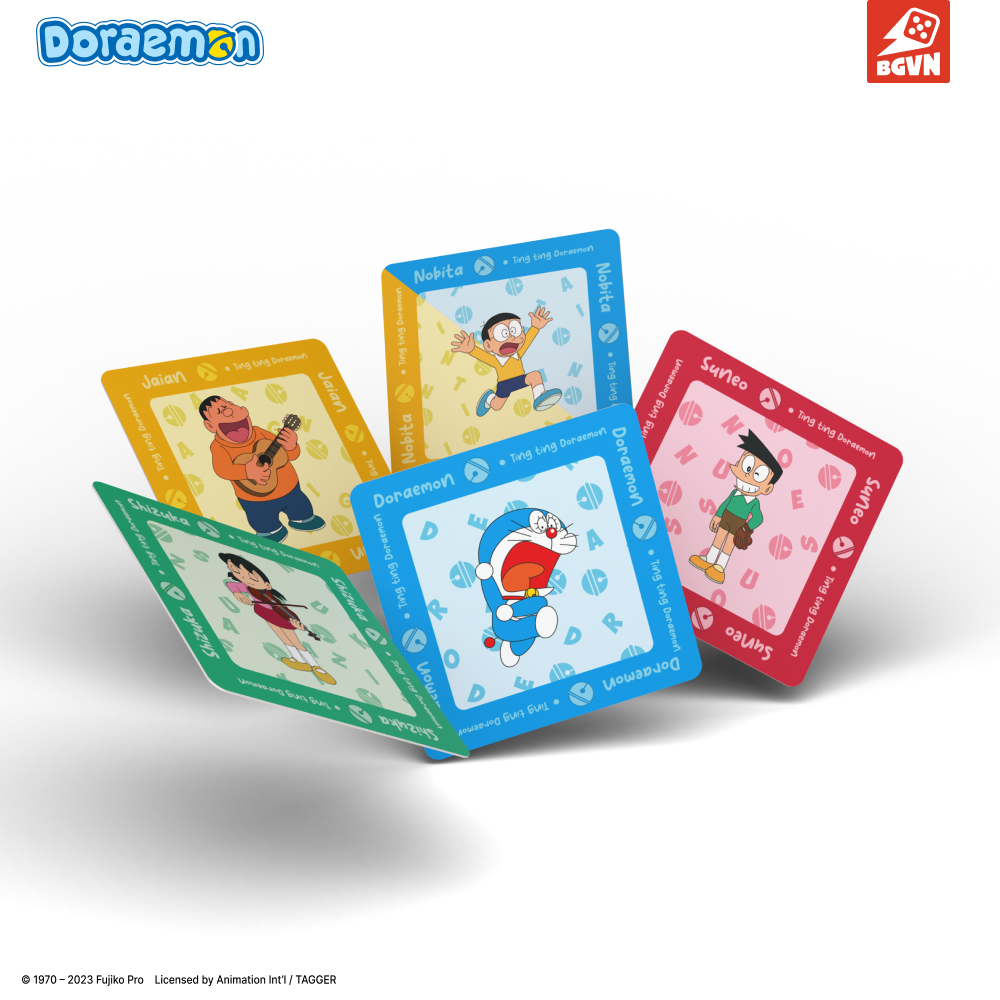 Board Game VN - Ting Ting Doraemon: Bộ trò chơi Doraemon chính thức đầu tiên tại Việt Nam