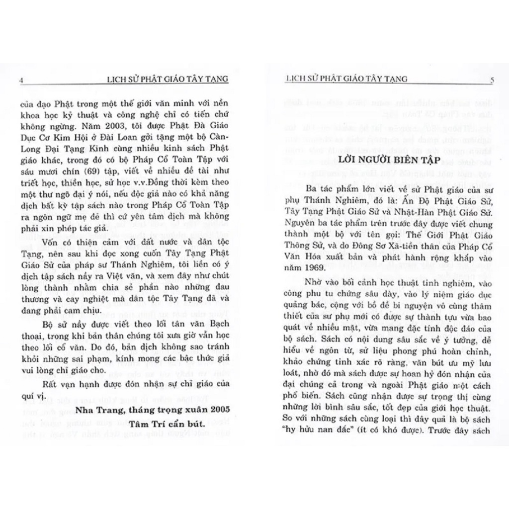 Sách - Lịch sử Phật Giáo Tây Tạng - HT Thích Thánh Nghiêm