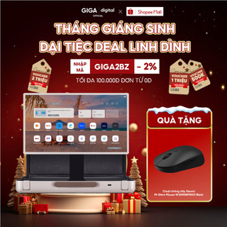 Màn hình cảm ứng thông minh Xiaomi LG StanbyME Go 27LX5QKNA - Thiết kế cặp vali - BH 12 Tháng