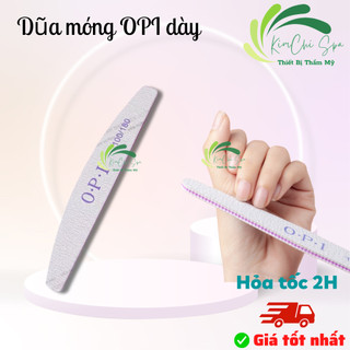 Dũa móng tay OPI bán nguyệt loại dày chuyên dụng cho làm Nails