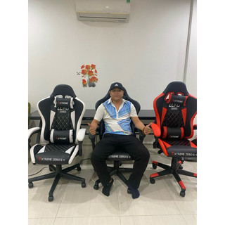 Ghế Gaming Zero S+  ngả lưng, nâng hạ, chân xoay - Ghế Gaming chất lượng tốt