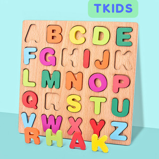 Bảng Gỗ Nổi Cho Bé Học Chữ Cái, bảng chữ cái, bảng xếp hình chữ cái, Bảng xếp hình phát triển tư duy, Bảng chữ cái ABC