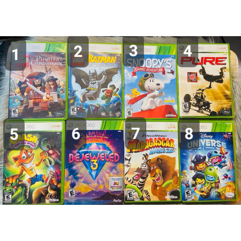 Đĩa Game XBOX 360 : Số 7