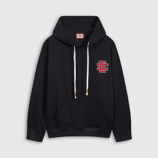 Áo nỉ hoodie thêu logo Ee Âu Mỹ
