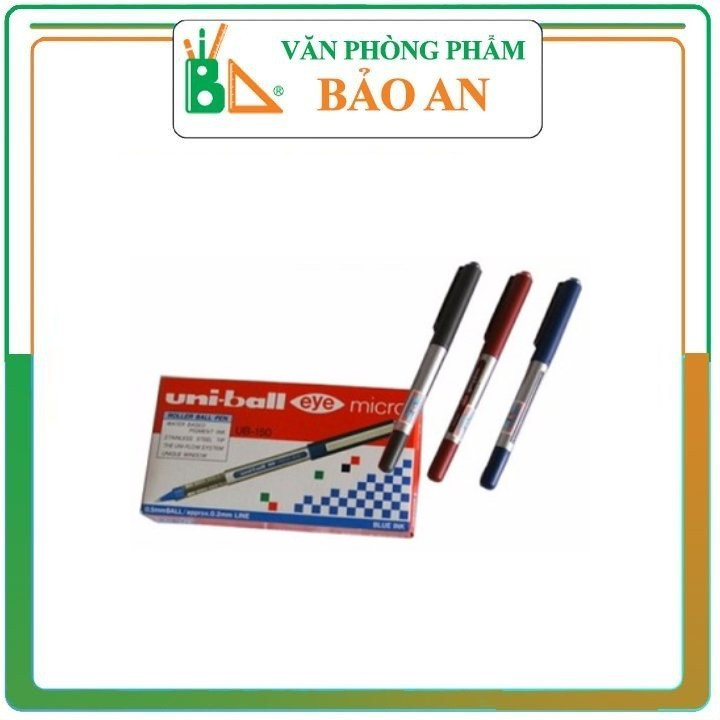 Bút Ký Uni-Ball UB 150 Màu Mực xanh Tươi Sáng & Thấm Nước Không Bị Nhòe