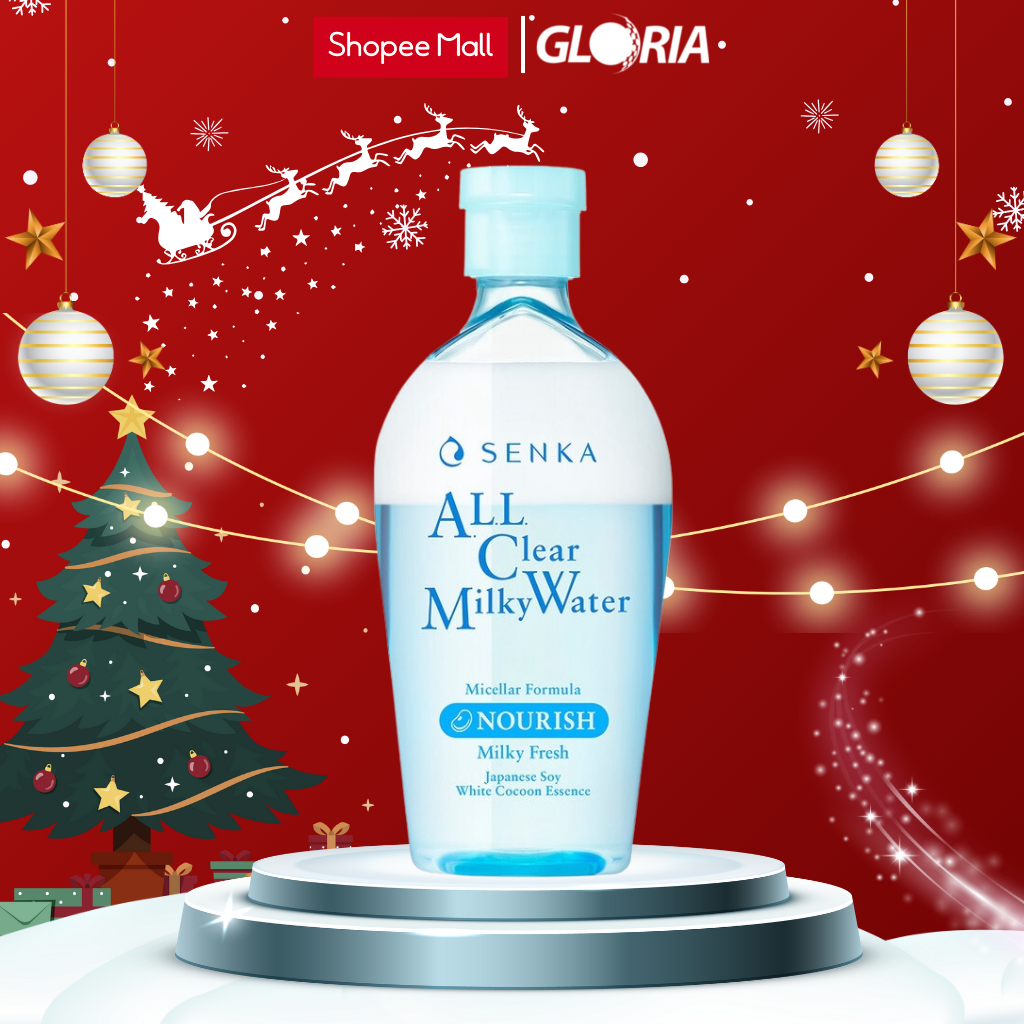 Nước Sữa Tẩy Trang 2 Lớp Senka A.L.L. Clear Milky Water 230ml_70120