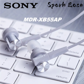 Tai nghe nhét tai sony extra bass mdr-xb55ap/tai nghe có dây sony extra bass mdr-xb55ap/có mic,chân cắm 3.5mm