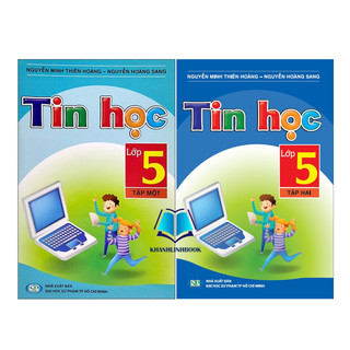 Sách - combo tin học lớp 5 - tập 1 + 2