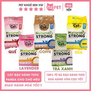 Cát đậu nành tofu panda 6l / 2.4kg