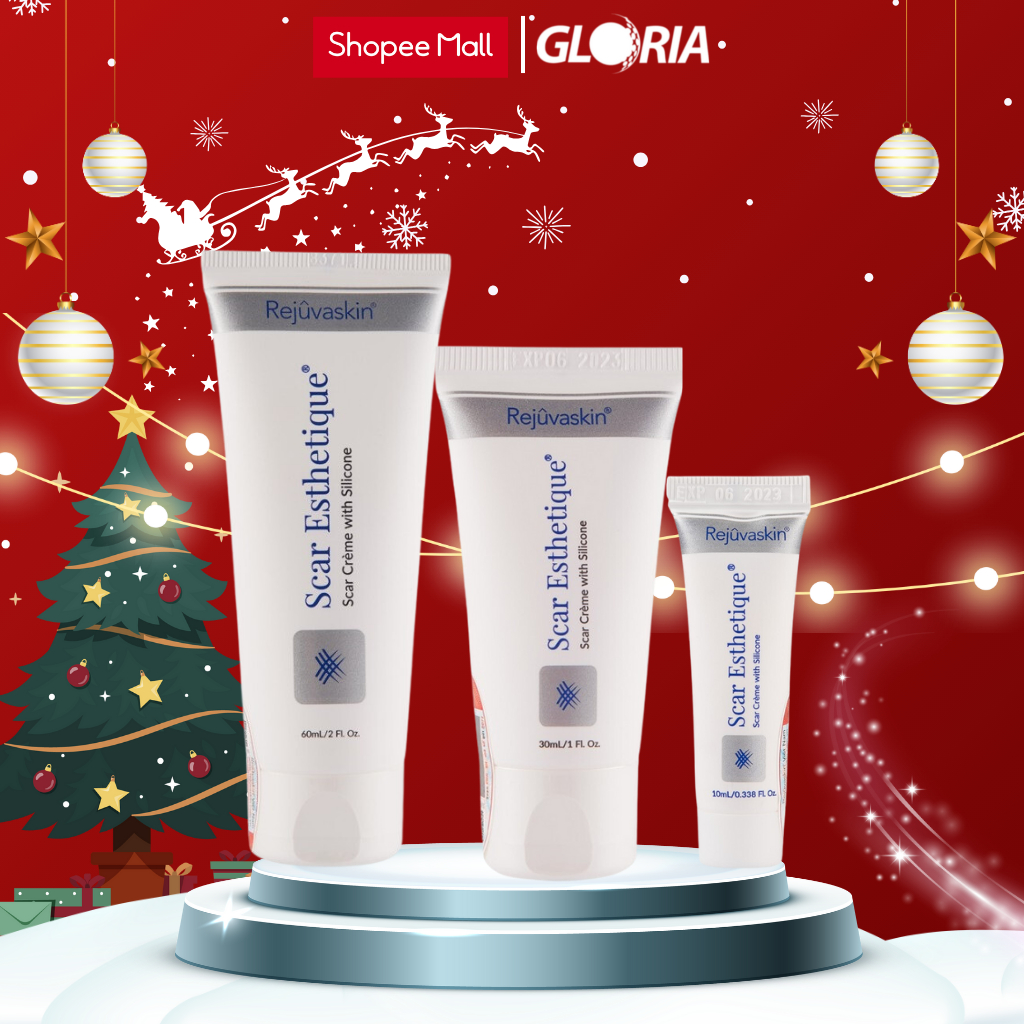 Kem Xóa Sẹo Thâm, Lấp Đầy Sẹo Rỗ, Sẹo Lõm Scar Esthetique Rejuvaskin 10ml - 30ml - 60ml