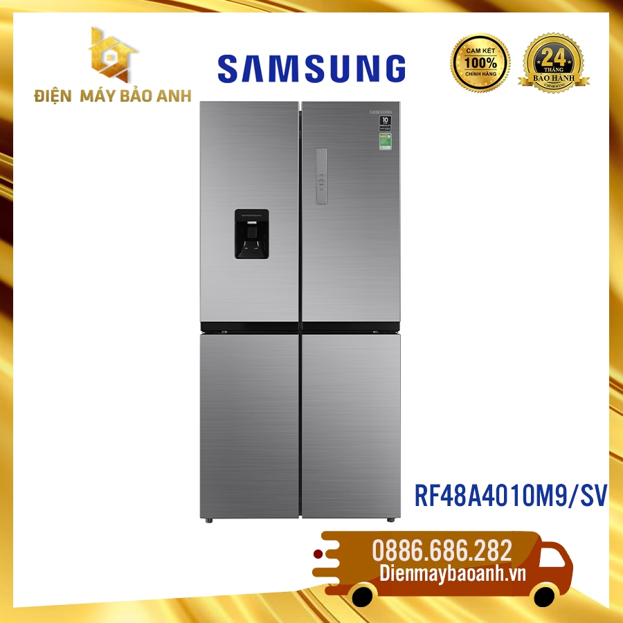 Tủ lạnh Samsung Inverter RF48A4010M9SV 488 lít Bảo hành chính hãng 24 tháng tại nhà