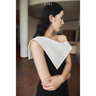 CLIO ASYMMETRIC OFF - SHOULDER DRESS