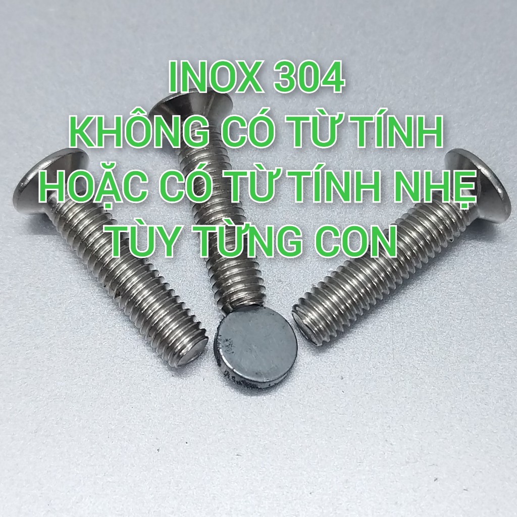 Bulong  Inox 304 M8x30 đầu lục giác âm  hàng bãi Nhật