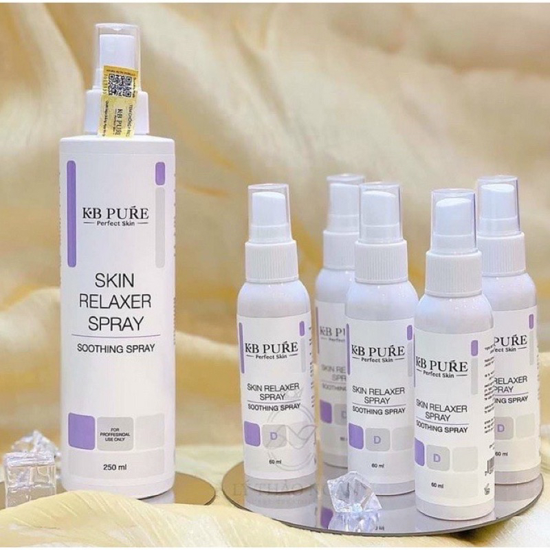 Xịt huyết thanh cấp ẩm, sát khuẩn và làm dịu khẩn cấp KB Pure Skin Relaxer Spray