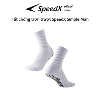 Tất Vớ Chống Trơn Trượt SpeedX Simple Man Free Size 38-45 Tất chống trượt Vớ Chống Trượt Đá Banh, Cầu Lông, Bóng Rổ,Chạy