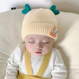 Mũ nón len tai trái tim lót nỉ cho bé 4 tháng tới 3 tuổi
