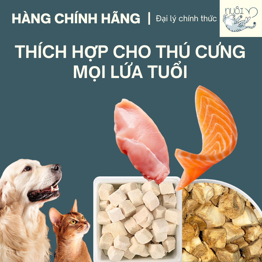 Snack cho mèo của Petour Bet Of Wild - Thức ăn nhẹ cho chó, mèo từ 3 tháng tuổi