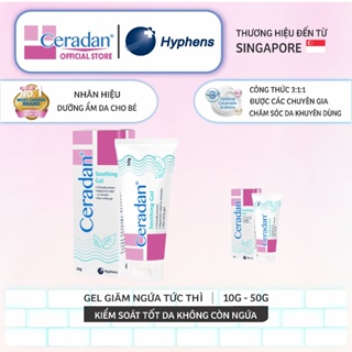 Kem giãm ngứa tức thì Ceradan Soothing Gel Menthol Làm dịu da