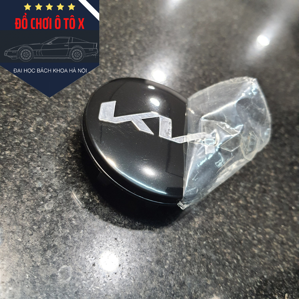 Nắp chụp logo bánh xe KIA mới, Nắp chụp lazang logo KIA mới, Nắp chụp mâm logo KIA mới