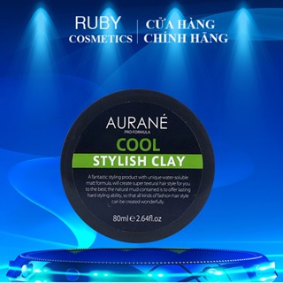 Sáp vuốt tóc nam AURANE COOL GIÁ RẺ 80gr tạo kiểu cực chất không bóng giữ nếp 24h HÀNG LOẠI 1