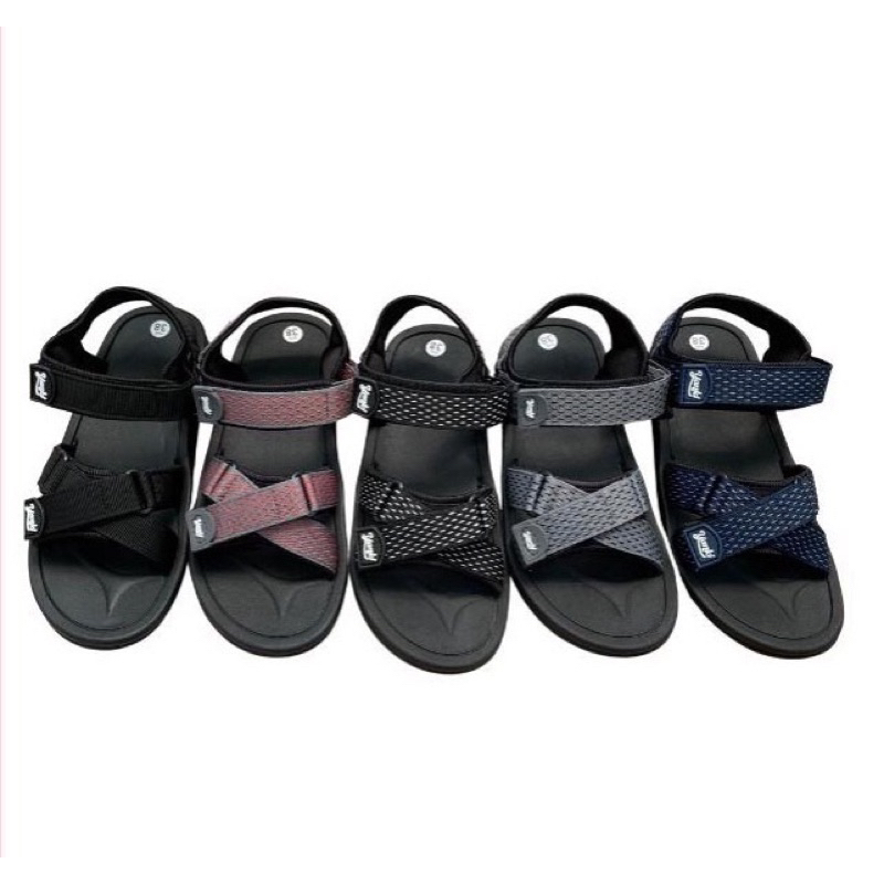 Giày sandal nam nữ Yanki quai xé dán YK301