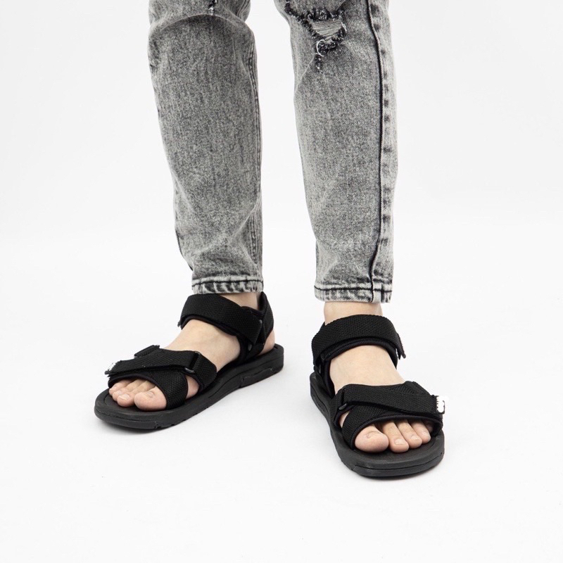 Giày sandal nam nữ Yanki quai xé dán YK301