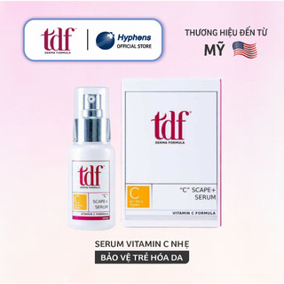 Serum TDF "C" SCAPE+ SERUM Vitamin C dưỡng chất chống oxy hóa sản sinh collagen chống lão hóa và sáng da