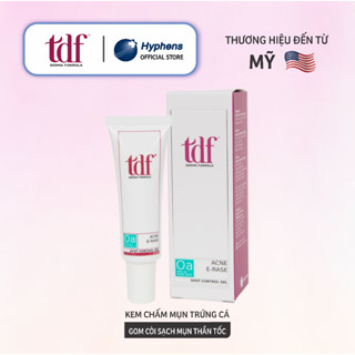 Kem Chấm mụn trứng cá TDF ACNE E-RASE gom còi, làm già còi, sạch mụn thần tốc (dành cho mọi loại da) (Tuýp 20ml)
