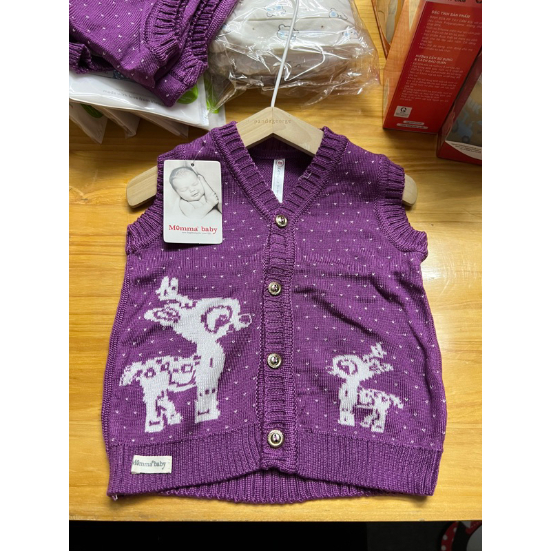 Áo ghile len Momma tặng khách