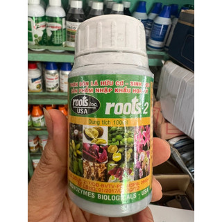 Roots 2 phân bón lá hữu cơ sinh học chai 100ml