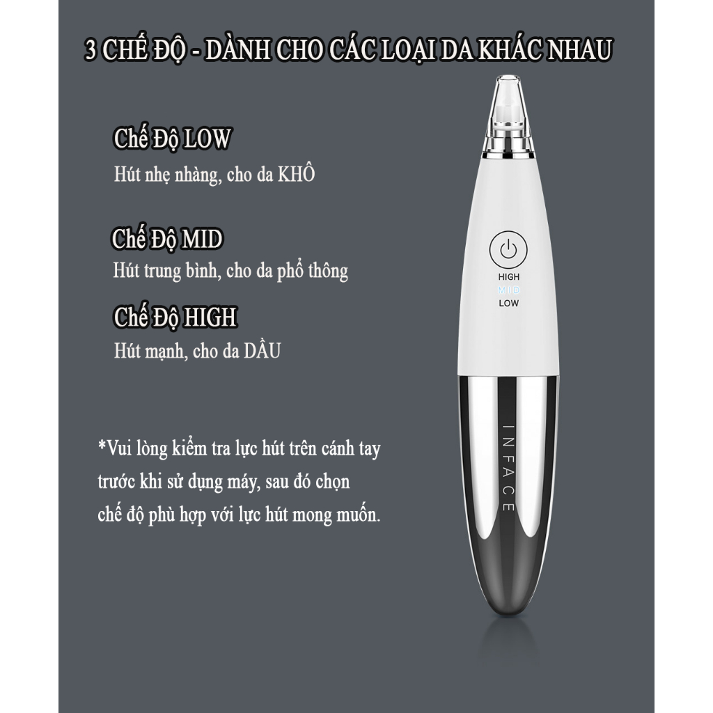 Máy hút mụn đầu đen Xiaomi InFace MS7000