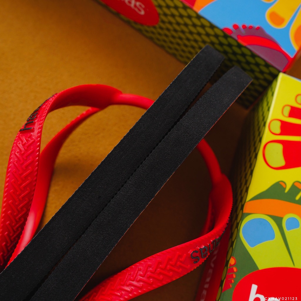 Dép Havaianas new Trend MeMe 2024 Tết Nặng 500g Full Box Đi Biển Dép Lào Nam Havanas Xỏ Ngón Đế Cao Su Non