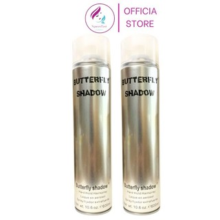 Gôm xịt tóc Butterfly Shadow  600ml