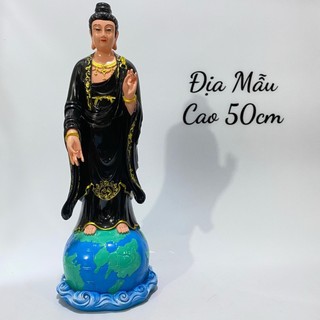 Tượng mẹ địa mẫu diêu trì cao 50cm composite