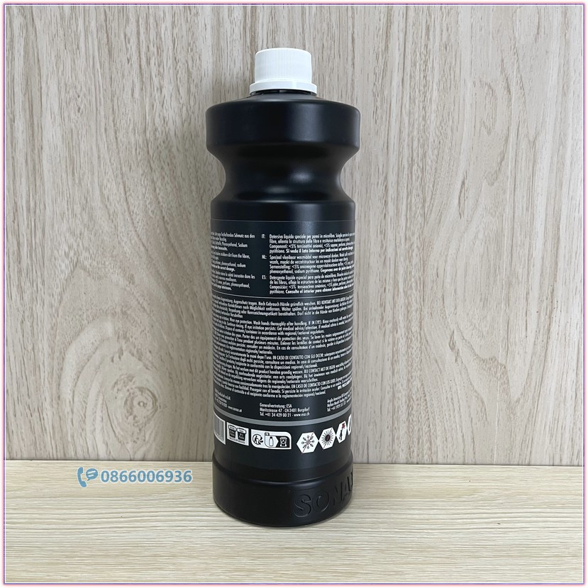 Dung dịch Sonax giặt khăn lau xe ô tô chuyên dụng - Sonax Profiline Microfibre Wash