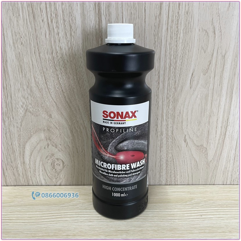 Dung dịch Sonax giặt khăn lau xe ô tô chuyên dụng - Sonax Profiline Microfibre Wash