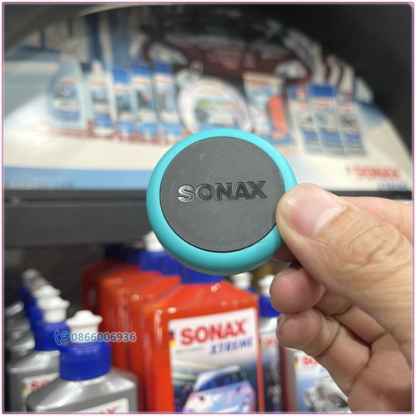 Nước hoa ô tô Sonax kẹp khe cửa gió điều hòa xe, mùi hương thơm đại dương. Sonax Air Freshener Ocean-fresh