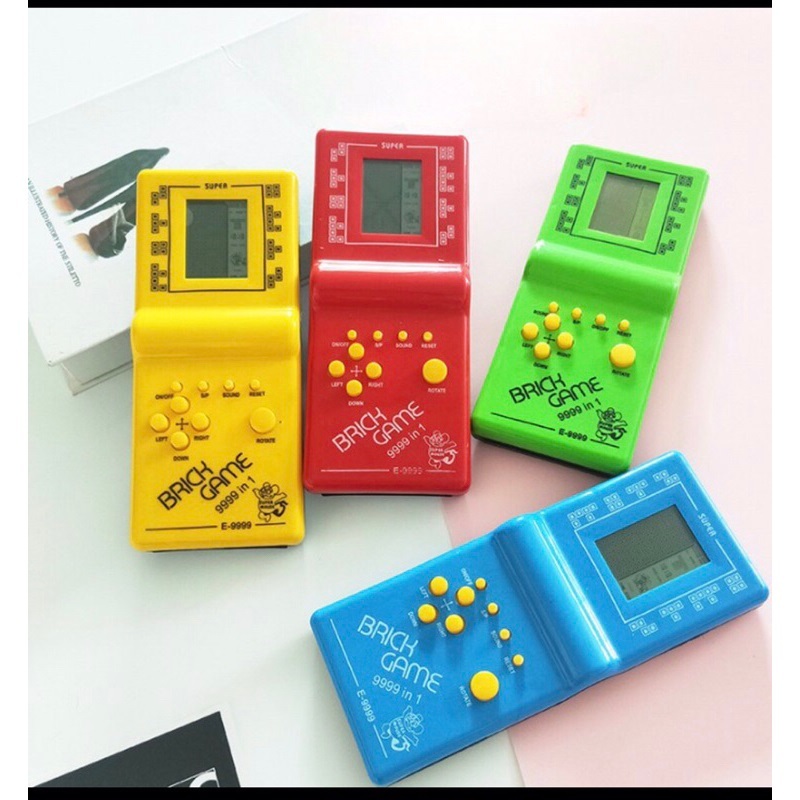 Đồ Chơi Máy Chơi Game Điện Tử Xếp Gạch, Xếp Hình