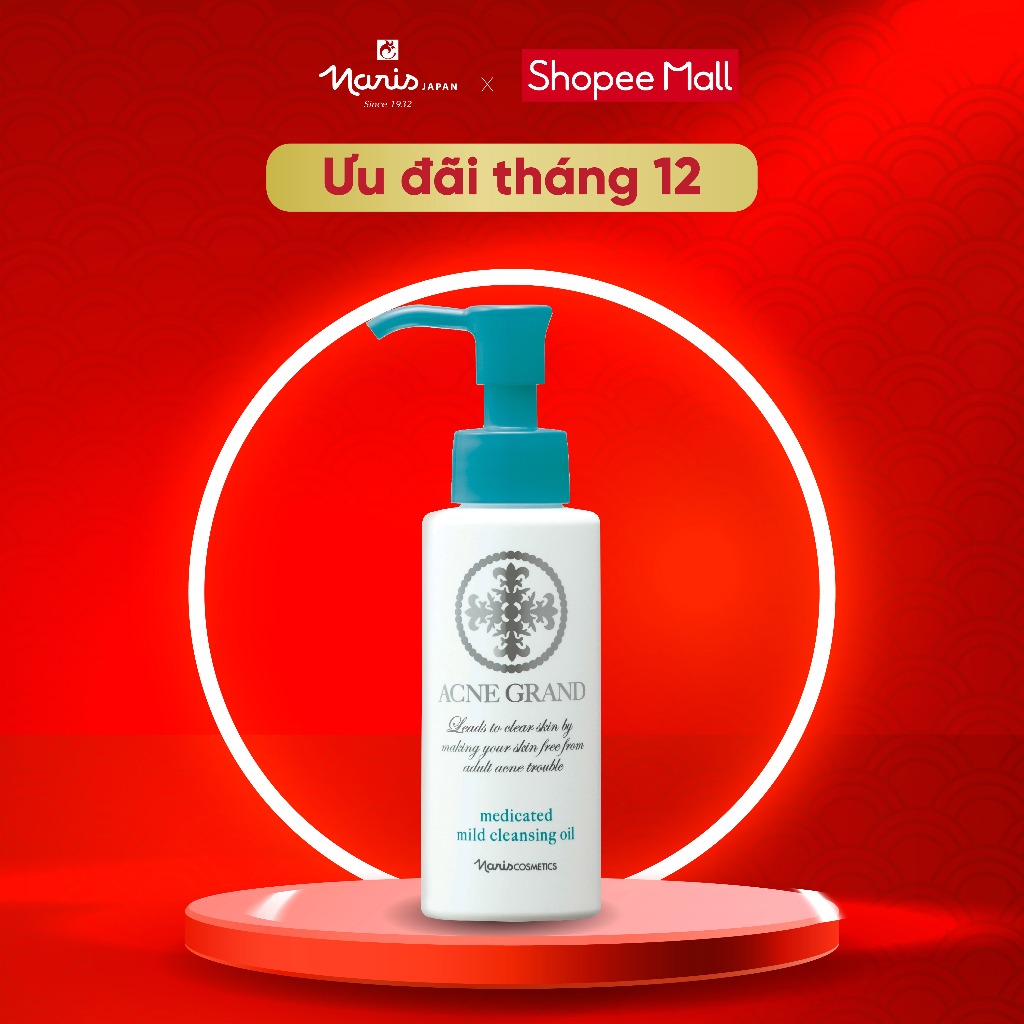 Dầu tẩy trang Naris Acne Grand Medicated Mild Cleansing Oil 100ml