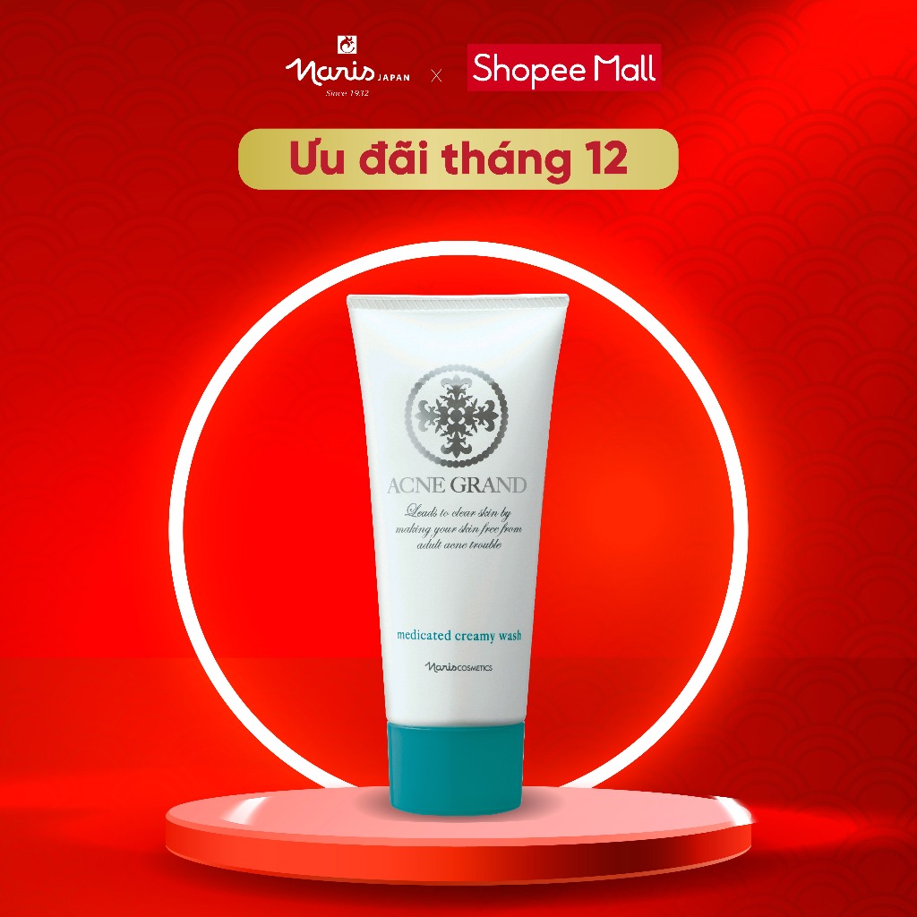 Sữa rửa mặt Naris Acne Grand Medicated Creamy Wash 100g