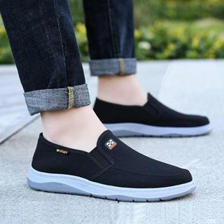 Giày Lười Nam Dáng Thể Thao Chất Vải Đẹp Volo - V324, Giày Thể Dục Thoáng Khí Đế Cao Su Êm - FreeShip Extra Mẫu Mới Nhất