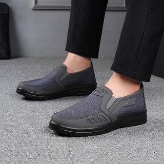  Giày Lười Vải Nam Giày Lười Trung Tuổi Siêu Nhẹ Tặng Người Thân Vải Canva Bền Bỉ Giày Nam Volo V73-FullBox - BH 6 Tháng 