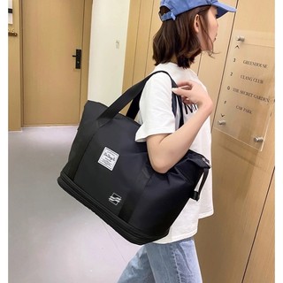 Balo du lịch trống con mắt nam nữ túi đựng đồ quần áo thể thao đa năng cỡ lớn thời trang