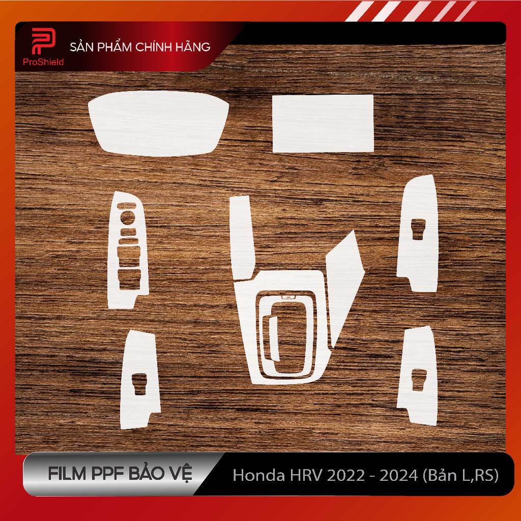 HONDA HRV 2022-2023: Film PPF Cao Cấp chống xước nội thất. Trong Suốt. Che mờ vết xước cũ. Bảo vệ nội thất hrv Proshield