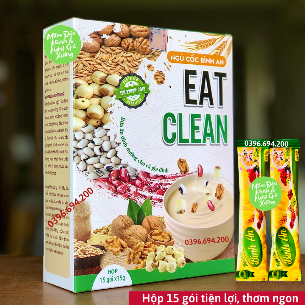 Túi 1kg bột ngũ cốc dinh dưỡng hỗ trợ tăng cân giảm cân lợi sữa 14 loại hạt dinh dưỡng có chứng nhận An Toàn Thực Phẩm