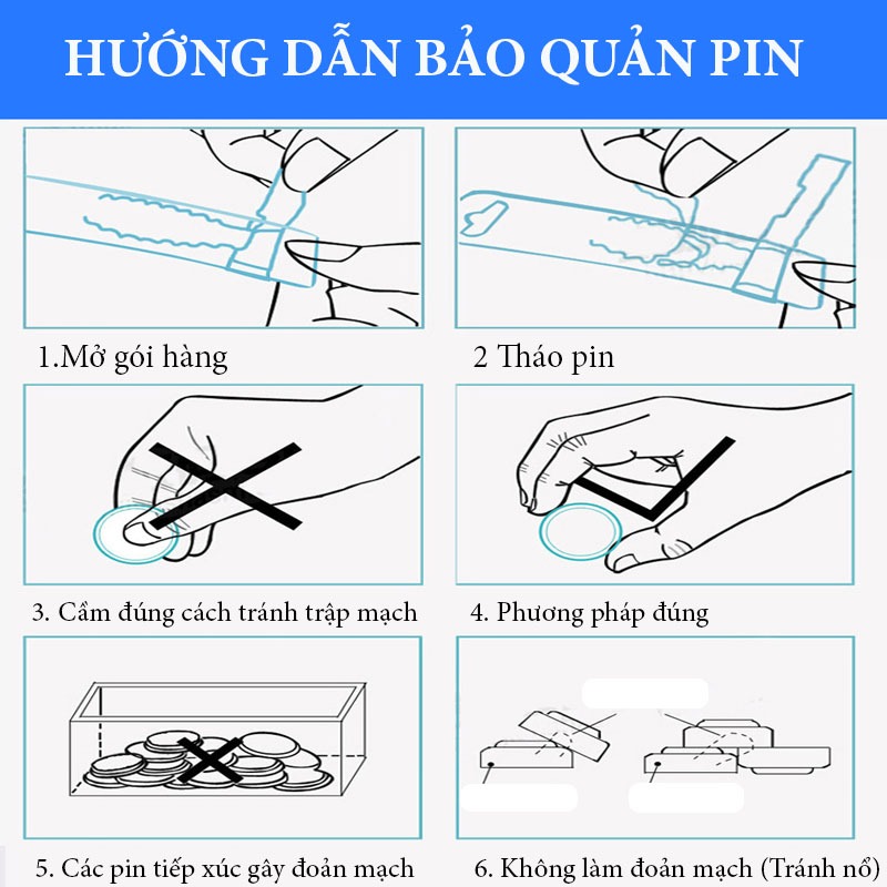 Pin Cúc Áo AG13 LR44 - AG3 LR41 - AG10 LR1130 Dung Lượng 1.5V, Thay Pin Cho Các Loại Đồng Hồ Đeo Tay