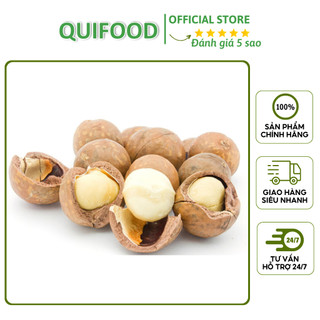 500g hạt macca organic sạch quifood nhà trồng size a