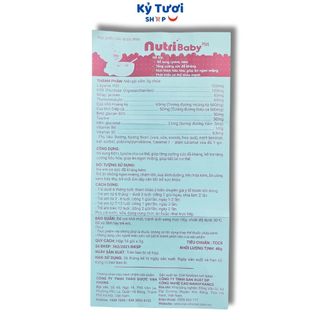 Cốm Nutribaby Plus chính hãng