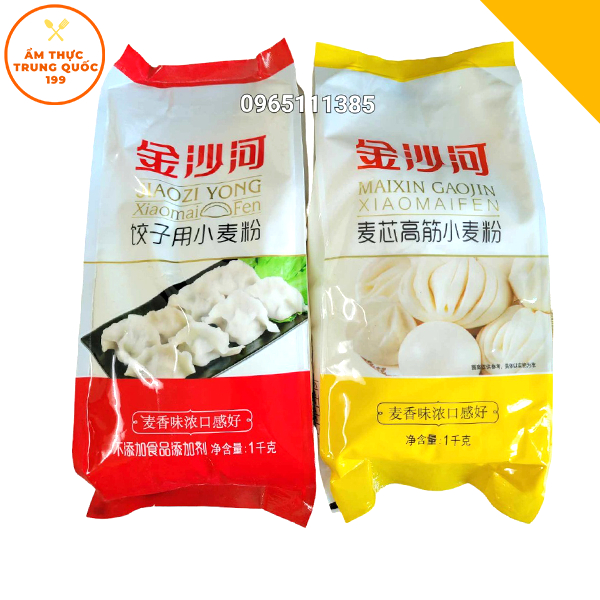 Bột Làm Dimsum Xíu Mại, Sủi Cảo, Bánh Bao 1kg