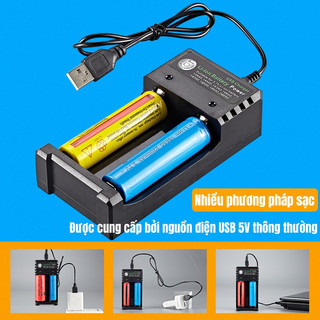Hà Nội IKUN Sạc Pin 18650 Cao Cấp ( Có Đèn Báo Khi Sạc Đầy )
